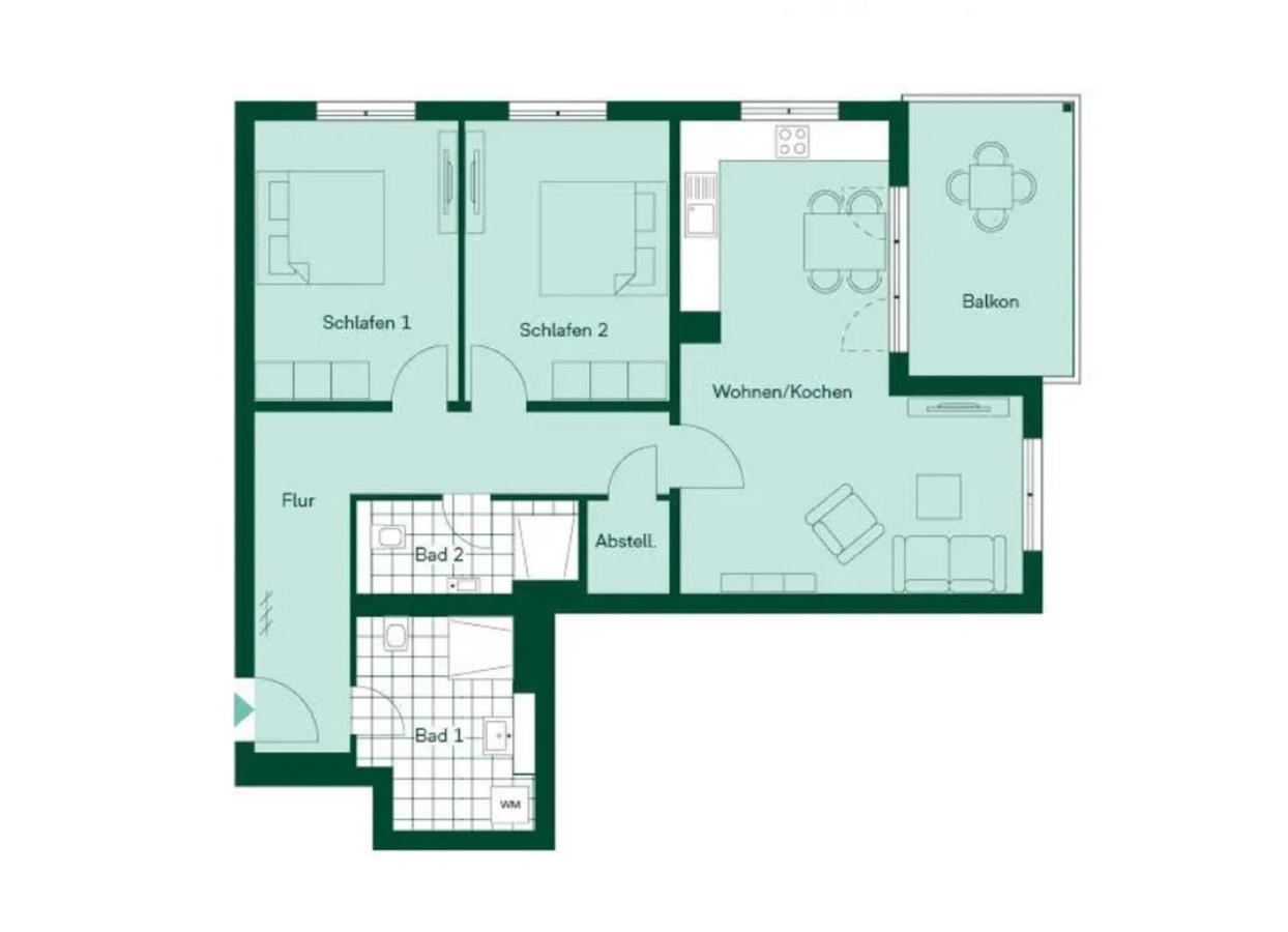 Apartment "Sanddorn" - Haffresidenz Garz  Eksteriør billede